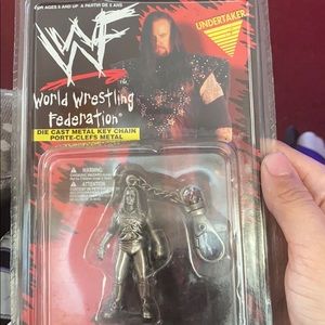 WWF Die Cast metal Keychain
